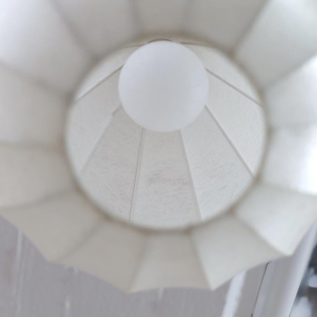 Achille Castiglioni Cocoon Lamp attributed to Goldkant, 1970s For Sale - Image 4 of 8