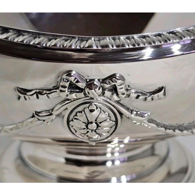 Mid-Century Modern German .800 Silver Tazza by Gebrüder Friedländer, 1965 For Sale - Image 3 of 16