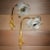 Glass 1910 French Art Nouveau Gilt Bronze Dragonfly Wall Sconces Satin Glass Rose Shades a - Pair For Sale - Image 7 of 12