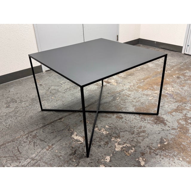 Caravane French Custom Metal Dining Table For Sale In San Francisco - Image 6 of 12