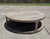 Wood Restoration Hardware Martens Coffee Table 55" Round For Sale - Image 7 of 11