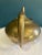 A handsome Mid-Century brass teapot featuring a faux bamboo handle and removable lid. Crafted in India, this substantial...