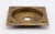 Square shaped brass pocket door pull. There are surface scratches from age and use. One available. The manufacturer and...