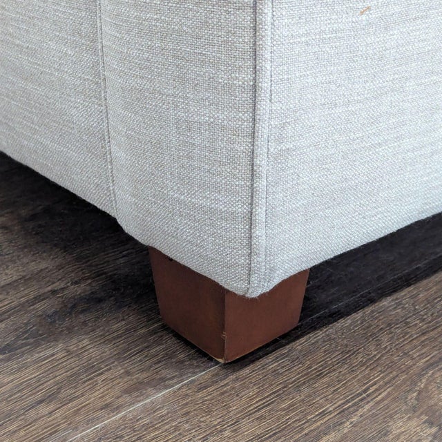 Textile West Elm Henry Modern Lounge Armchair – Comfortable and Stylish Seating For Sale - Image 7 of 8