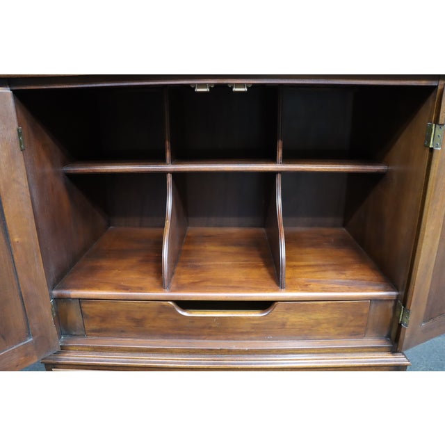 Henkel Harris Mahogany Linen Press Cabinet For Sale - Image 13 of 13