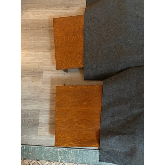 Stickley Harvey Ellis Dining Table With Inlays and Chairs For Sale - Image 9 of 9