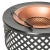 Modern Catherine Fire Pit in Copper & Black For Sale - Image 3 of 4
