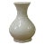 Chinese Ceramic Light White Pale Celadon Glaze Underlay Flower Vase For Sale