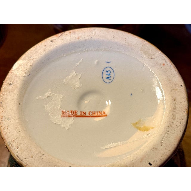 Gold Chinese Ginger Jar For Sale - Image 8 of 9