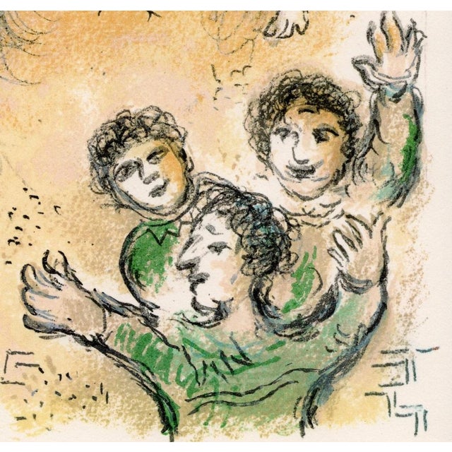 Marc Chagall, Eupeithes from Odyssey, 1989, Lithograph For Sale - Image 4 of 15