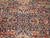Vintage Persian Yazd Rug, Hand-Knotted Wool, Allover Floral Pattern, Navy & Red, 9x12 For Sale - Image 17 of 18