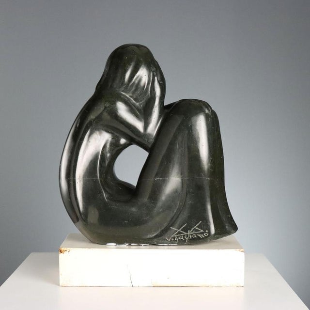 Stone Vittorio Gagliano, Female Nude, Marble For Sale - Image 7 of 11