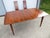 Vintage Mid Century Walnut Extending Dining Table W/ Leaves by Ace Hi Furniture For Sale - Image 12 of 13