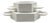 White Ceramic Vide Poche by Sergio Asti for Gabbianelli, Italy, 1970 For Sale