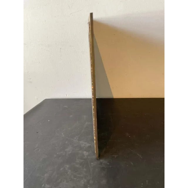 Metal 1960s Bronze Printing Plate of Owl For Sale - Image 7 of 9