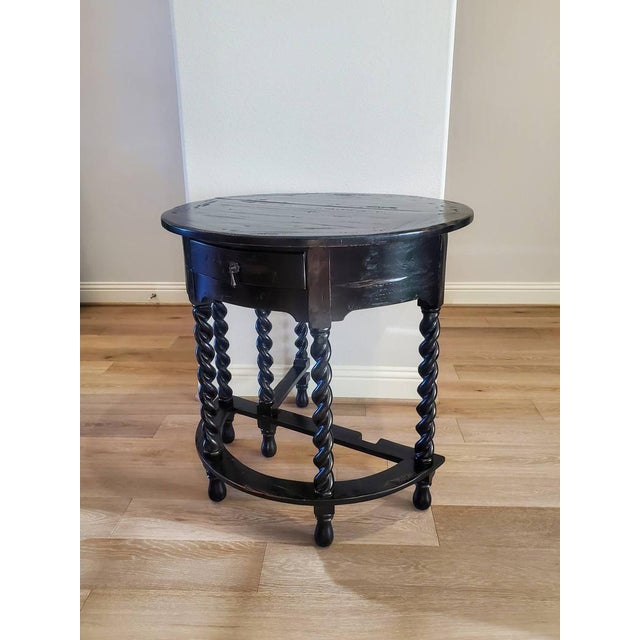 Furniture Classics Barley Twist Gateleg DropLeaf Table Chairish