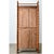 French 19th Century Faux Bamboo Pine Mirror Door Armoire For Sale - Image 12 of 12