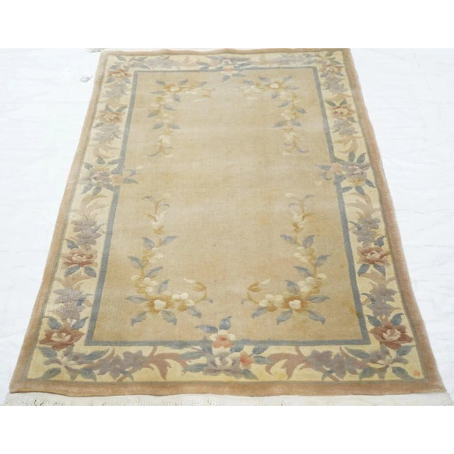 Chinese Rug 2'11'' X 4'11'' For Sale - Image 10 of 11