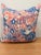 Modern Summer Palace Pillow - Coral For Sale - Image 3 of 4