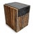 Rustic Wood & Slate Side End Table For Sale - Image 4 of 9