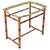 Hollywood Regency Hand-Crafted Tray Table in Brass and Faux Bamboo, 1960s For Sale - Image 17 of 17