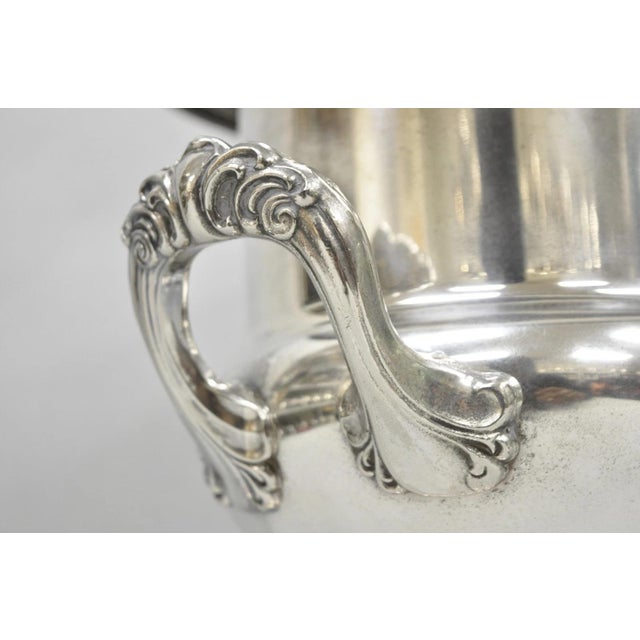 Mid 20th Century Vintage Victorian Leonard Silver Plated Trophy Cup Urn Champagne Chiller Bar Ice Bucket For Sale - Image 5 of 15