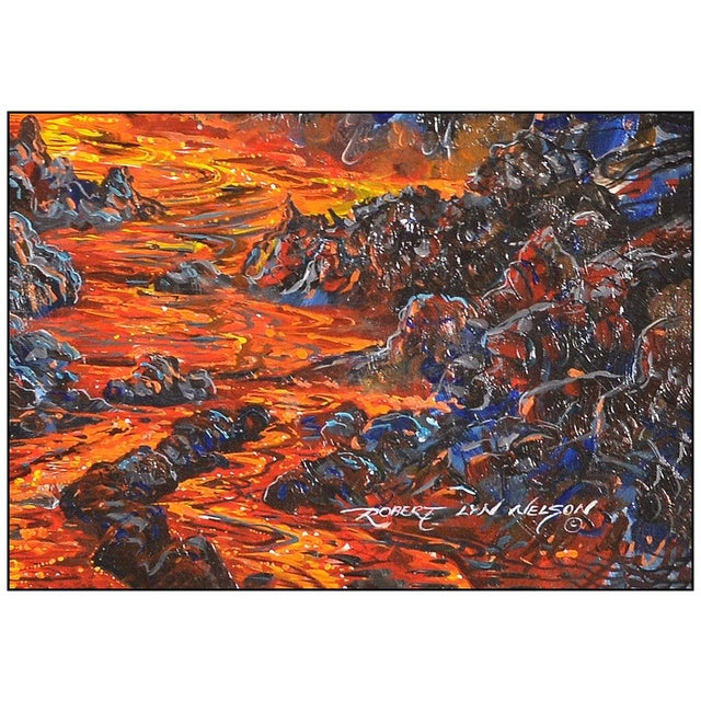 Realism Inferno Flow, Robert Lyn Nelson For Sale - Image 3 of 4