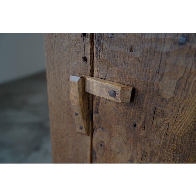 Antique Rustic Pyrenees Cabinet, Spain, 1800s For Sale - Image 10 of 15