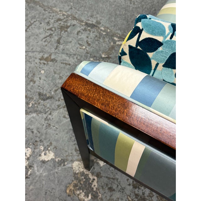 Bespoke Coastal Stripe Bench For Sale - Image 10 of 12