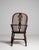 19th Century France Brown Wood Armchair For Sale - Image 4 of 10
