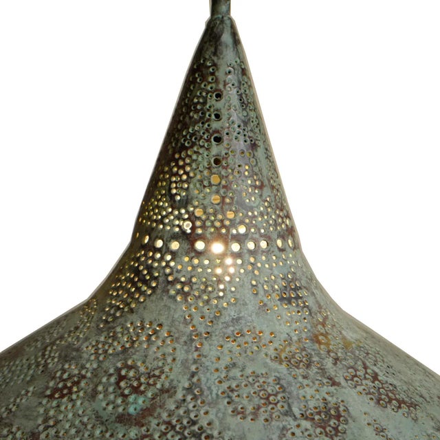 2020s Copper Madras Pendant Light Large For Sale - Image 5 of 10