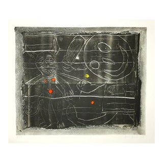 Demons - Original Lithograph by Renzo Bussotti - 1963 1963 For Sale