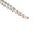 Natural 29.28ct Blue Sapphire Oval Bezel-Set Link Necklace in 14k Yellow Gold For Sale In New York - Image 6 of 12