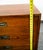 Brown Mid Century Modern Storage Chest Record Lp Storage Cabinet Table Lane Vinyl MCM For Sale - Image 8 of 11
