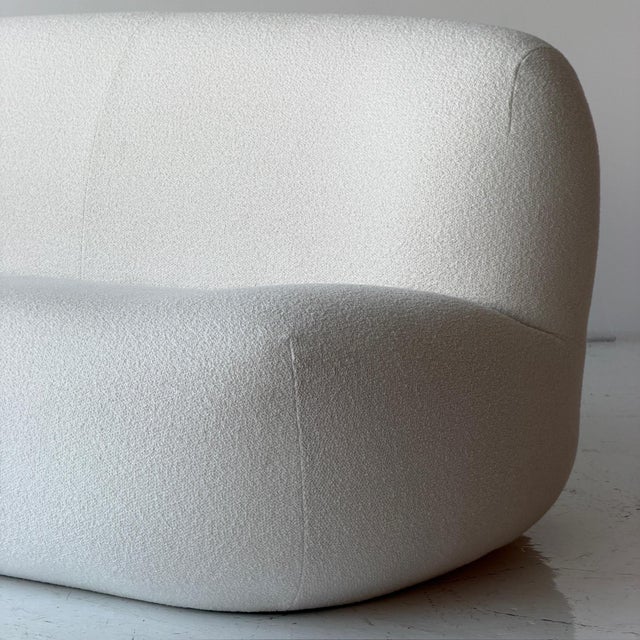 c. 2020s. France. Upholstered in white stretchy Ligne Roset fabric.