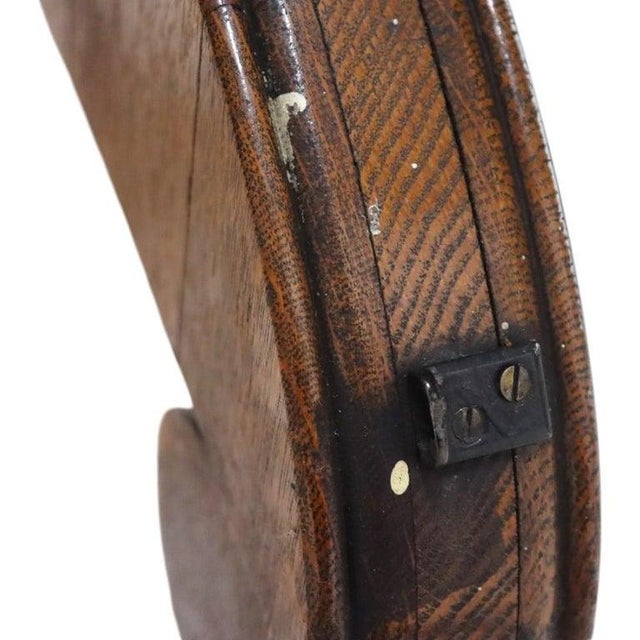 Rj Horner Carved Oak Cheval Dressing Mirror C1920 For Sale - Image 10 of 14