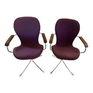 Mid 20th Century Ion Chair by Gideon Kramer - Set of 2