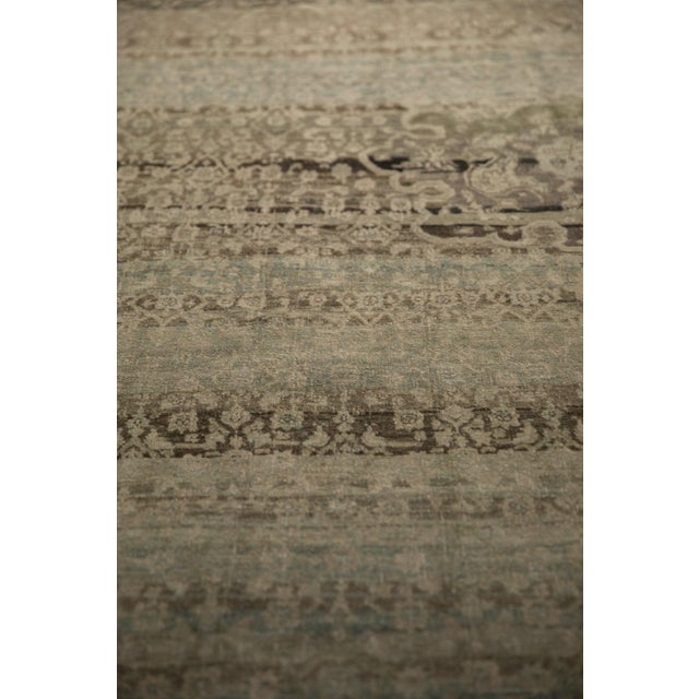 Vintage Distressed Bijar Carpet - 9'5" x 11'2" For Sale - Image 9 of 14