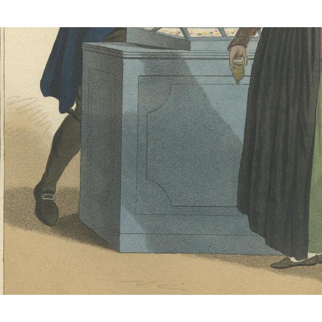Maaskamp, The Fixed Price, Shopkeeper and Customer, Dutch Costume, 1811 ...