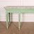 Wonderful 19th century English painted pine console table with a faux marble top. 1880. This piece is designed in the...