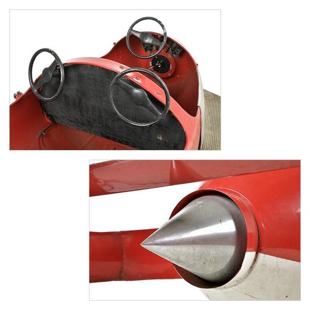 20th Century Carousel Plane on Foot For Sale - Image 6 of 9