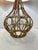 Bohemian-Style Rattan Table Lamps - A Pair For Sale - Image 4 of 7