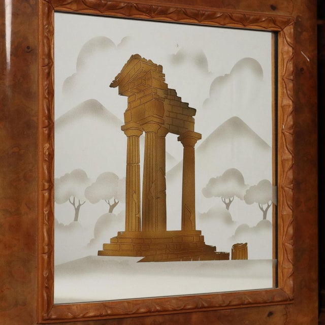 Wood Sideboard with Mobile Bar For Sale - Image 7 of 16