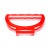 Red Laminated Acrylic Ospiti Collection Sculpture by Andrea Anastasio for Design Gallery Milano (1999) For Sale - Image 8 of 12