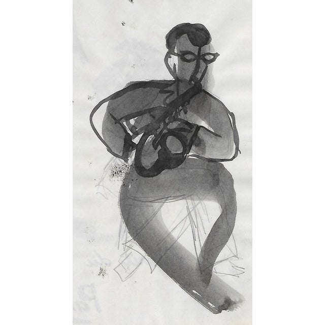 1950s Virginia Spencer French Perfume Painting For Sale - Image 4 of 4