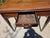 Antique English Oak Fold Over Writing Game Table Desk Drawer Edwardian c.1900 For Sale In Los Angeles - Image 6 of 10
