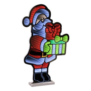 Santa with Presents Ekkolight 25"H For Sale