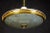 Gold Mid-Century Ceiling Fixture or Pendant by Luigi Brusotti, Italy, 1940s For Sale - Image 8 of 18