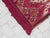 Mid 20th Century Mid 20th Century Mid 20th Century Maroon Red Herringbone Design Turkish Kilim Rug Tribal Area Rug For Sale - Image 5 of 10