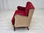 Danish 3-Seater Sofa in Red/Beige Furniture Wool, 1950s For Sale - Image 10 of 18